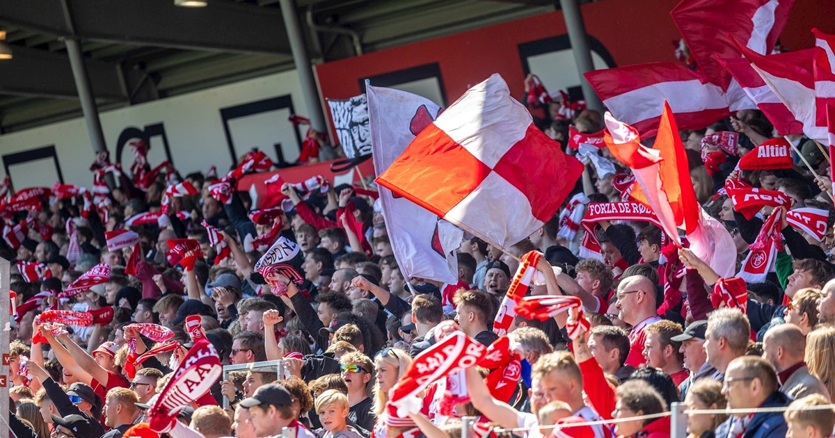 Stor AaB-fanzone i Fælledparken