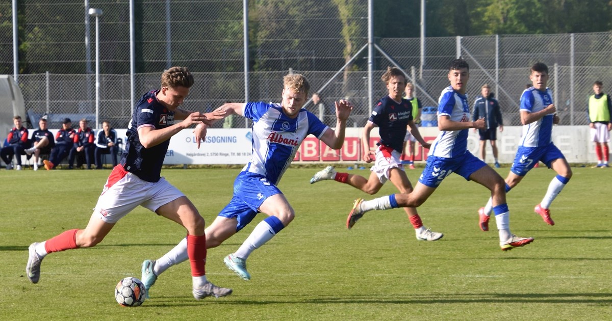 Draw U/19 top match in Odense