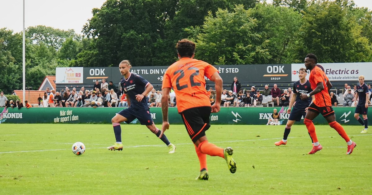 AaB test win in Hillerød