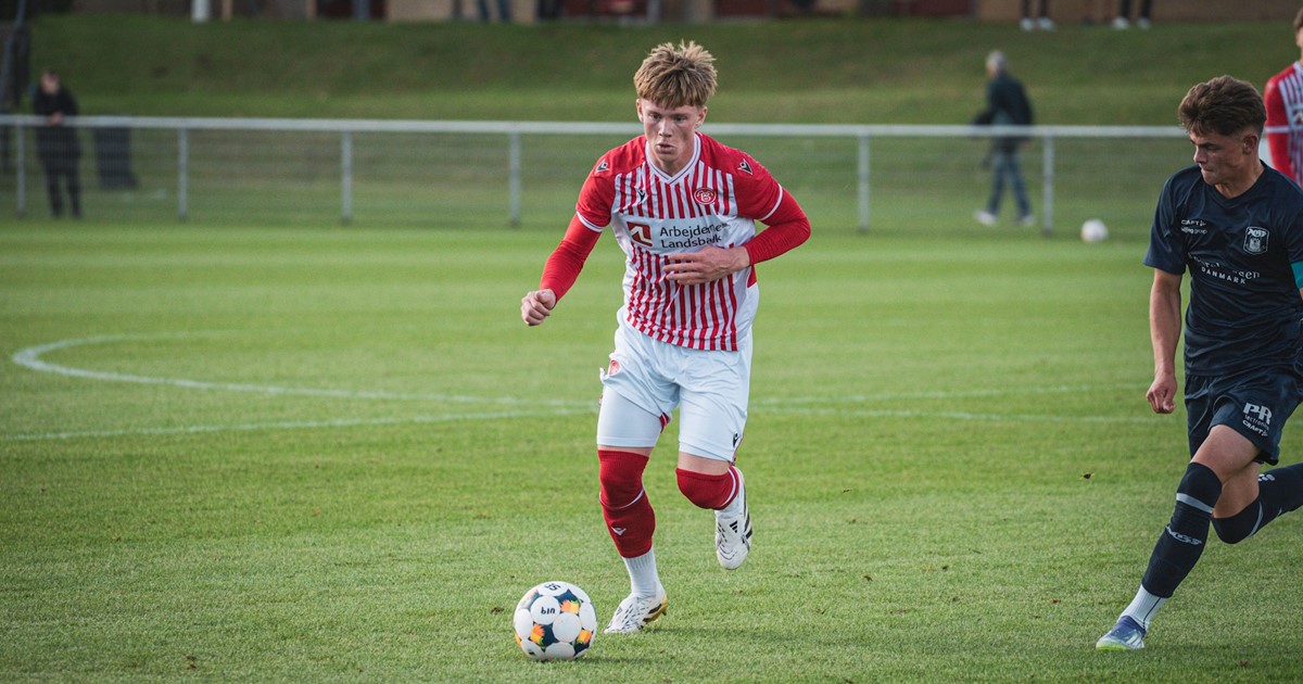 Hvistendahl ist im Kader der U18-Nationalmannschaft