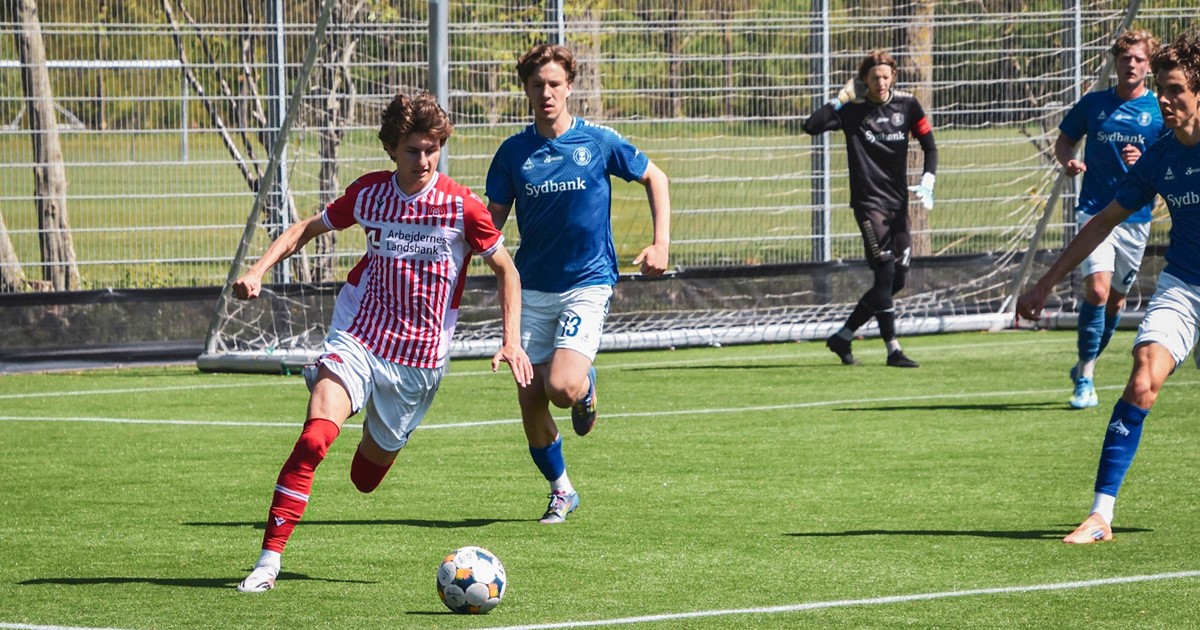 U/19 won big against Lyngby Boldklub