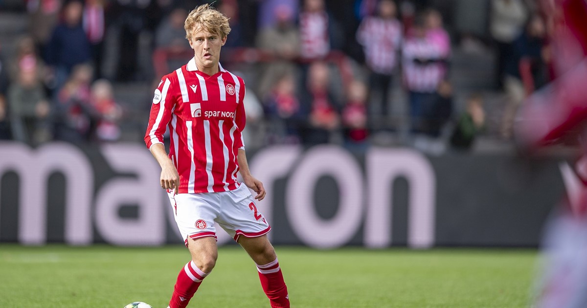 First U/20 international match for Søndergaard